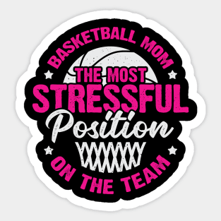 Basketball Mom Mother Gift Sticker